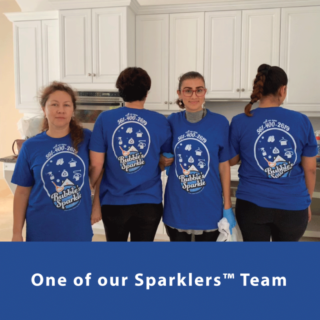 BubblesSparkle Team Ready for a move out move in cleaning